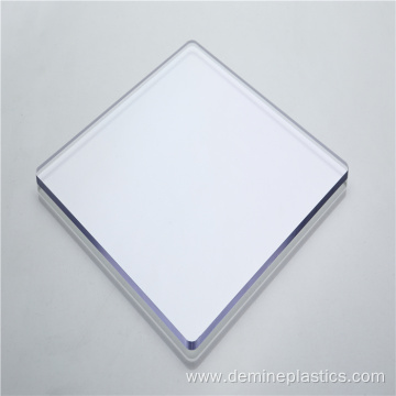 Clear polycarbonate solid sheet plastic panel